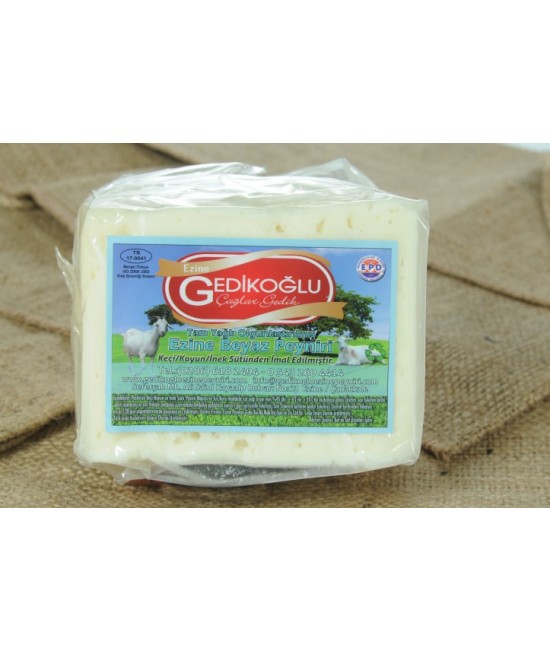 Ezine Tam Yağlı Beyaz Keçi Peyniri 1Kg