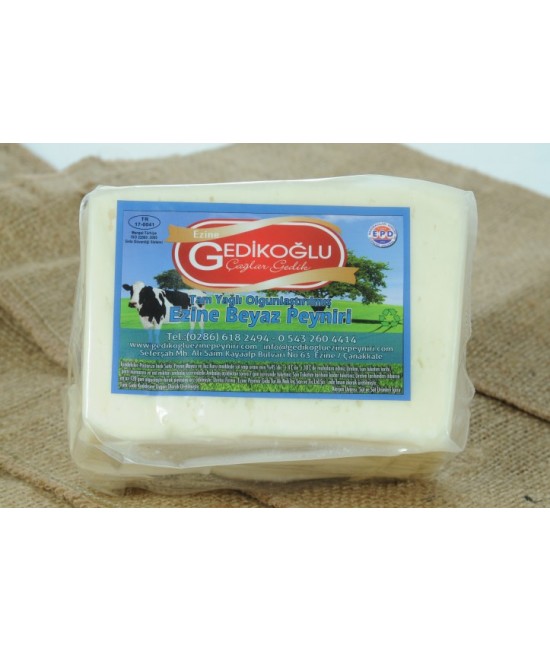 Ezine Tam Yağlı Beyaz İnek Peyniri  1 Kg